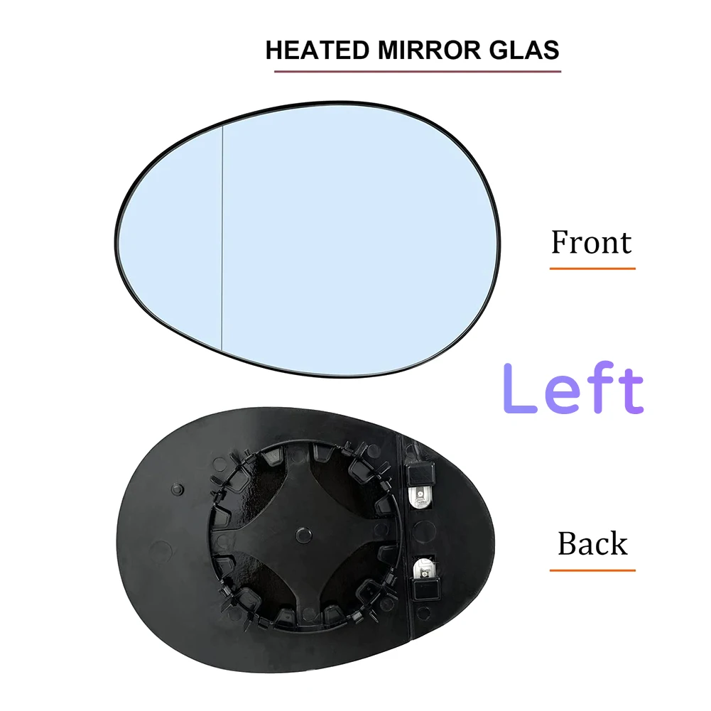 Reliable Side Rearview Mirror Glass Heated For MINI CLUBMAN COOPER COUNTRYMAN R55 R56 R57 R58 R59 R60 R61 2007-2016