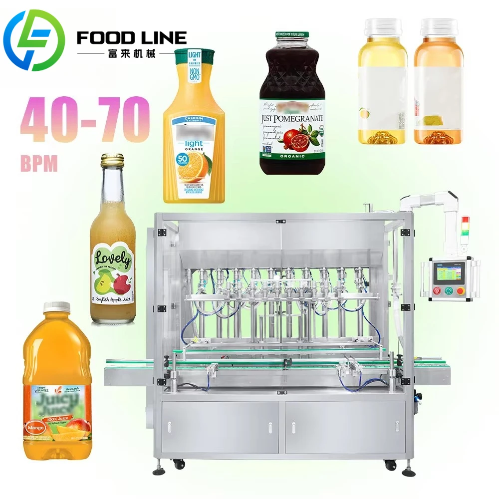 PET Aluminum Can Filling Machine for Shampoo Core Component Engine Glass Packaging Food Beverage Liquid Production Line