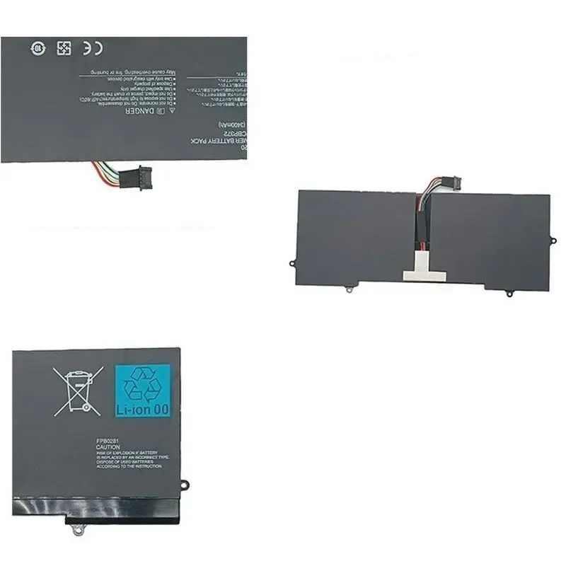 [NEW] 14.4V 48Wh FPCBP372 Laptop Battery for Fujitsu for Lifebook U772 for FMVNBP220 High-Capacity Laptop Battery