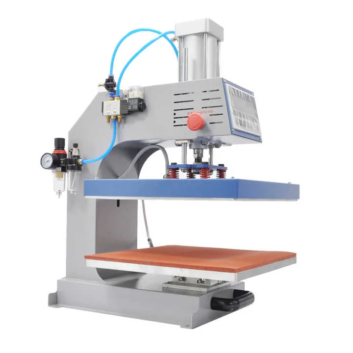 Pneumatic Automatic Digital 38*38 Flatbed Printer T-Shirt Heat Transfer Machine Heat Press & Ironing Machine for Clothing