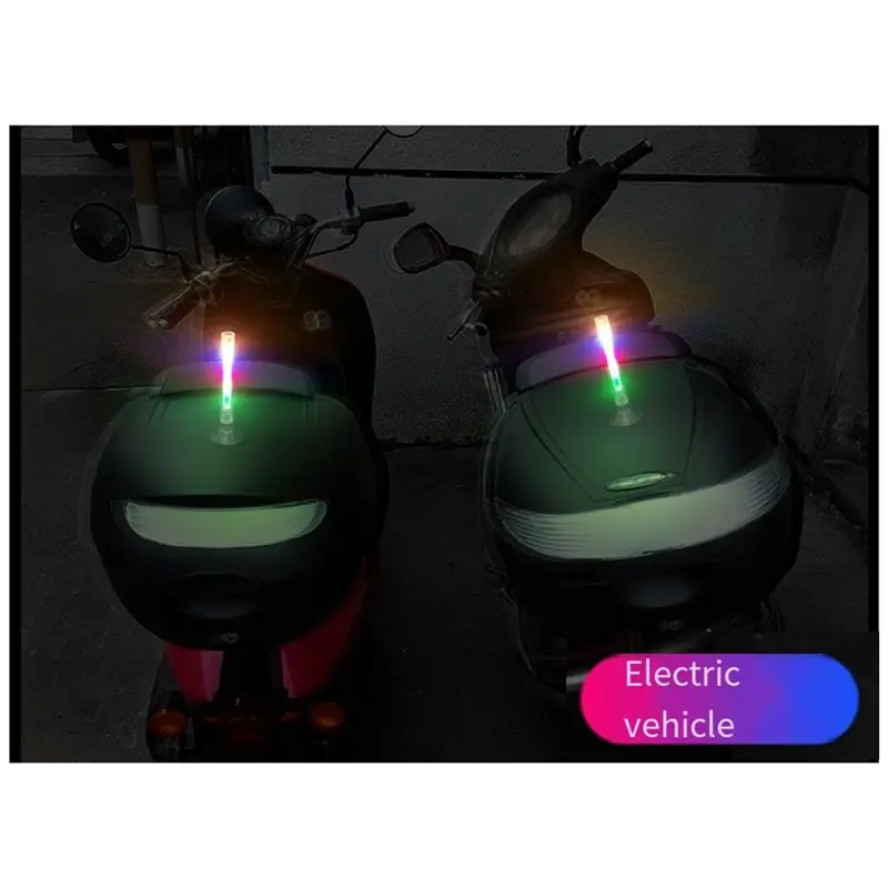 ABDE-LED Warning Light Solar Wireless Warning Light Waterproof Car Solar Warning Light