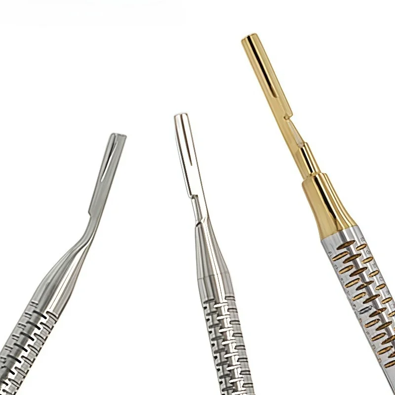 Dental Instruments Mouth Mirror Explorer Probe Blade Straight Handle Stainless Steel Dentist Teeth Cleaning Tools
