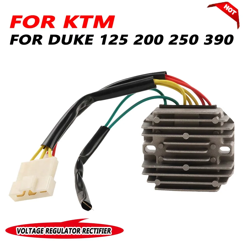 Motorcycle Voltage Regulator Rectifier For KTM Duke 125 200 250 390 Duke125 Duke200 Duke390 For Husqvarna Vitpilen 401 Svartpile