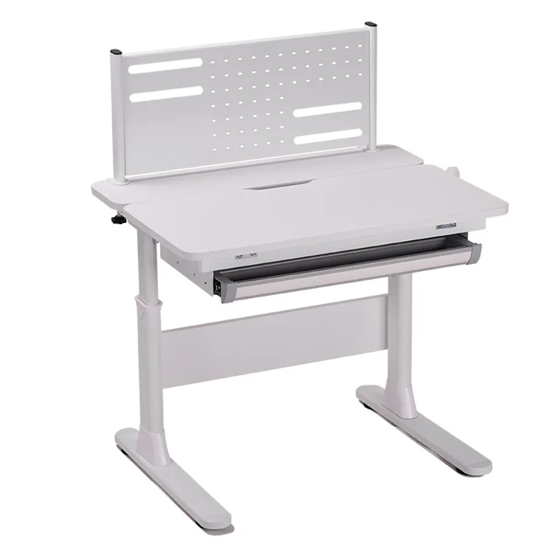 طاولة دراسة للأطفال، مكتب تدريب علاجي، طاولة مكعبات البناء، ارتفاع كرنك اليد، مكتب قابل للتعديل، رفع مكتب الكمبيوتر