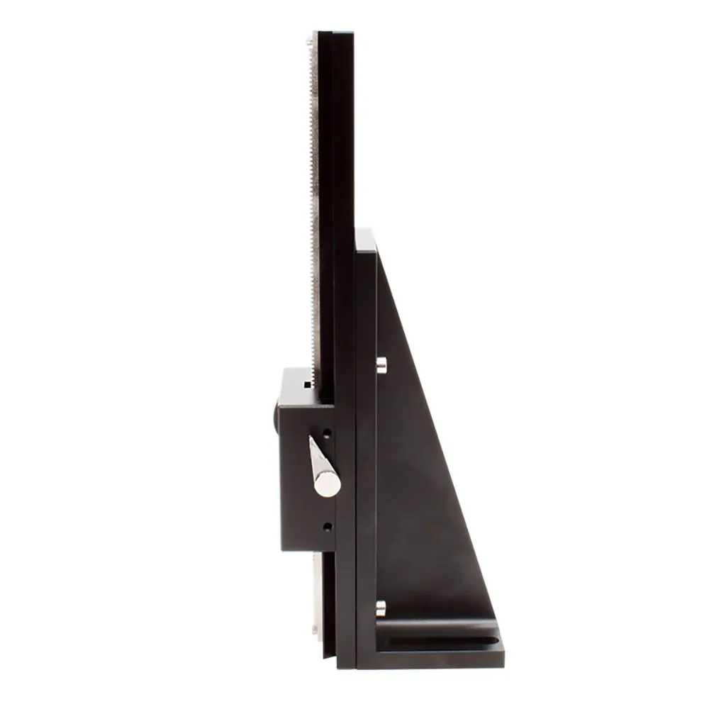 Z Axis Dovetail Groove Linear Long Stroke Fine Tuning Sliding Table LWZ60 L 100 500mm Manual Displacement linear rail