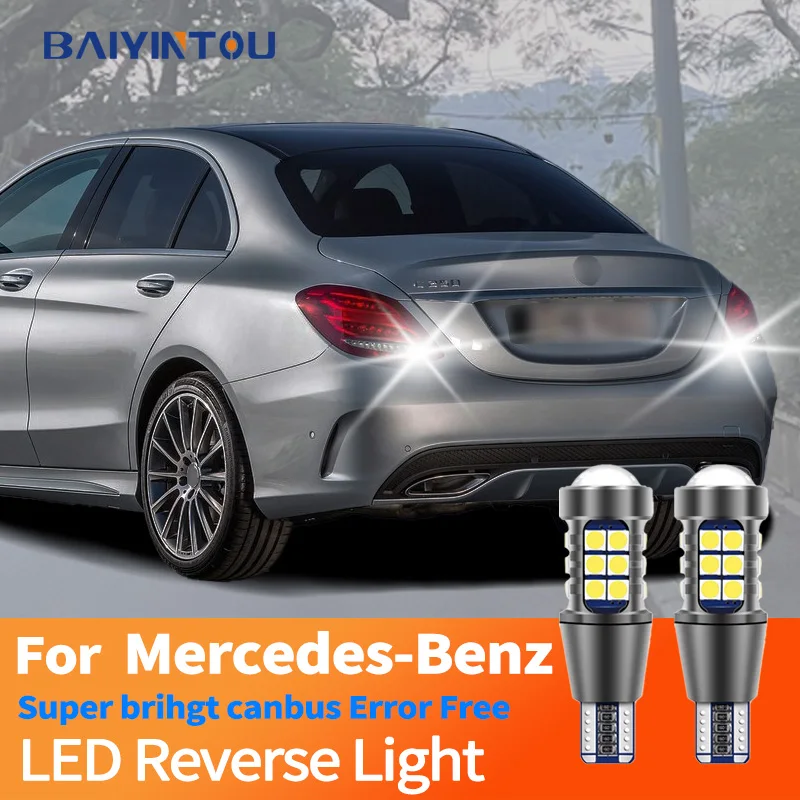 Автомобильный ED фонарь заднего хода W16W T15 921 без ошибок для Mercedes-Benz W205 S204 S205 C-Class C117 X117 CLA C218 X218 CLS 180/200 Автомобильный ED фонарь заднего хода W16W T15 921 без ошибок для Mercedes-Benz W205 S204 S205 C-Class C117 X117 CLA C218 X218 CLS 180/200