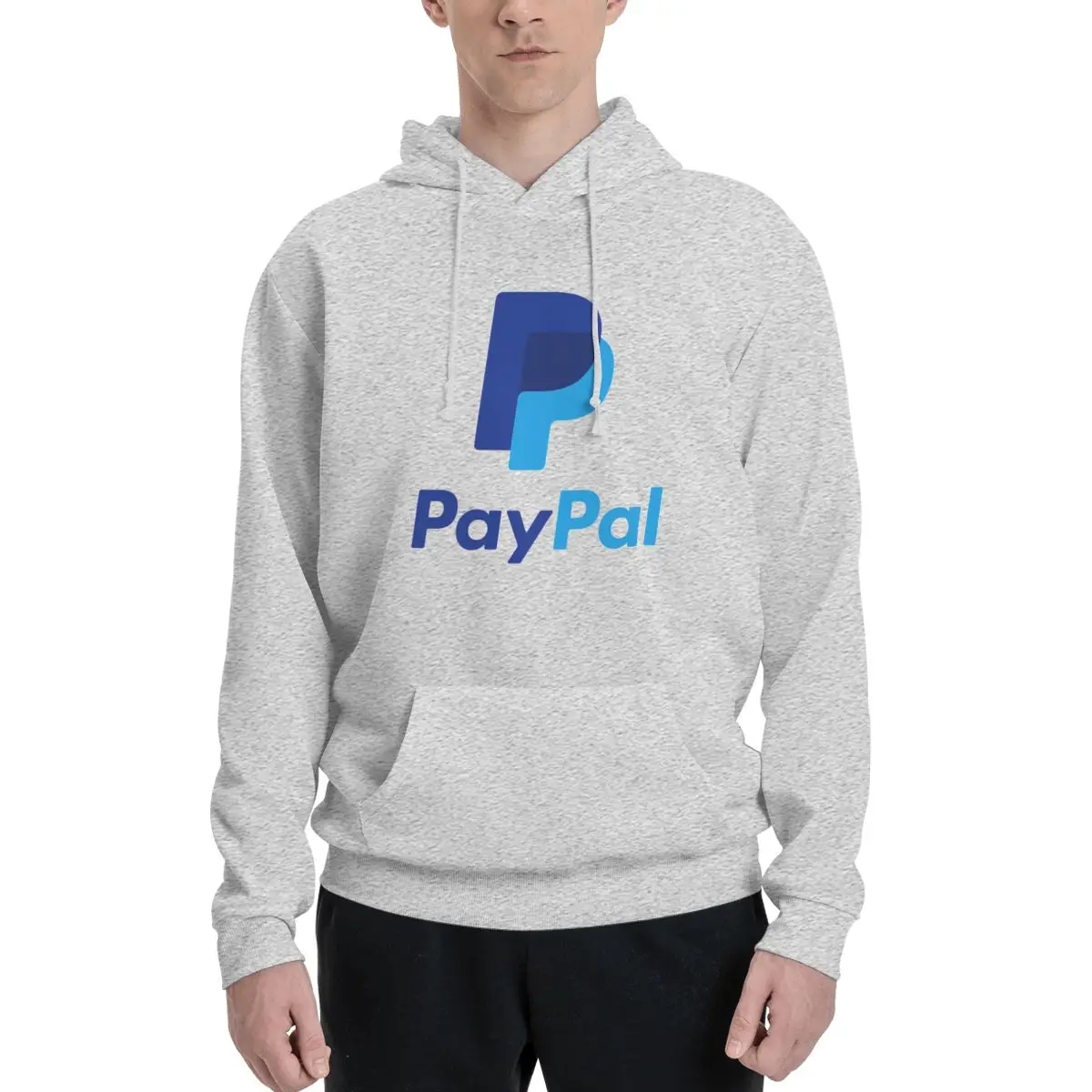 Paypal Logo sudaderas con capucha hombres mujeres Casual pulóver sudaderas Harajuku ropa de calle de manga larga Otoño Invierno