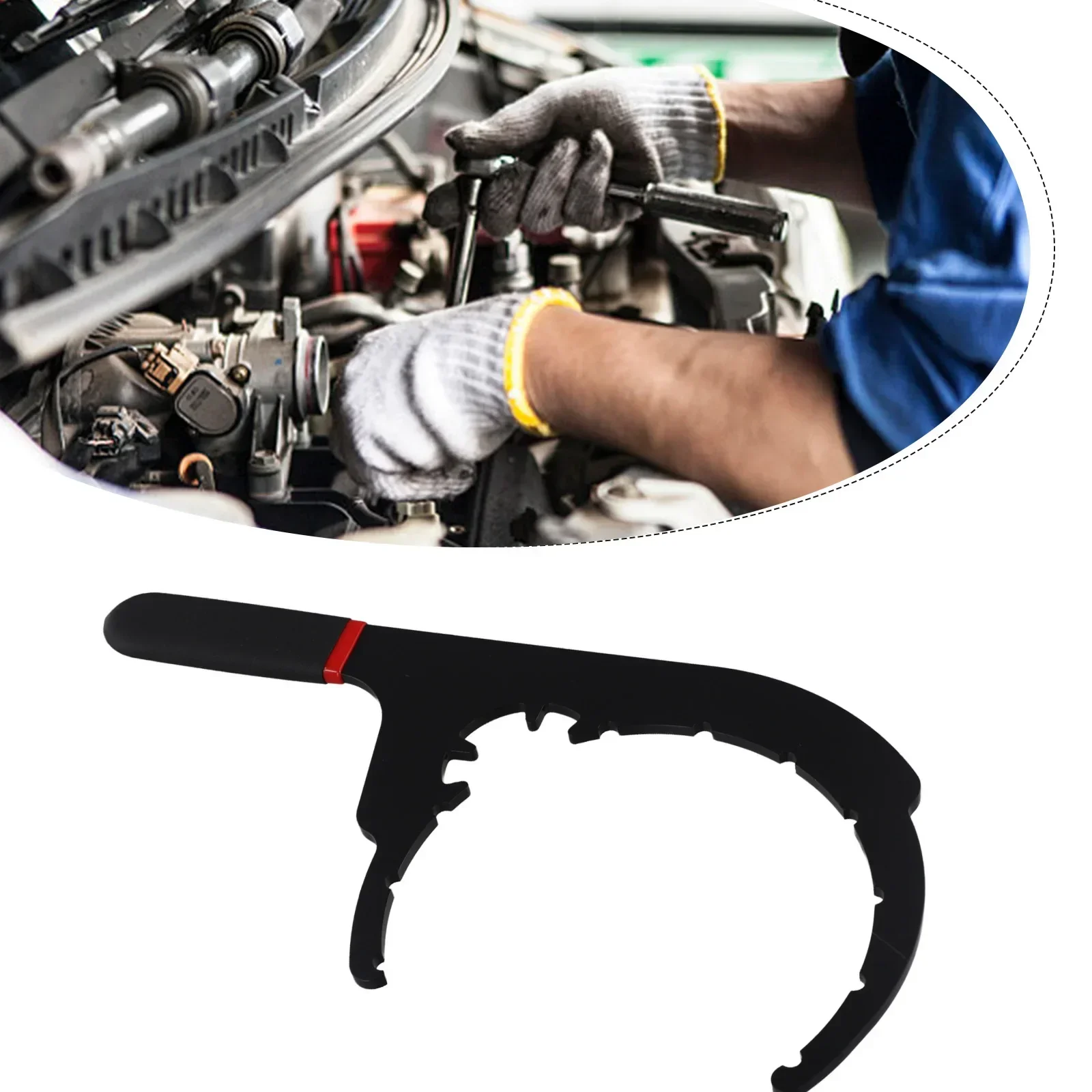 

Comfortable Grip Oil Filter Tool Trucking Maintenance Tool Water Filter Wrench 61110 Wrench Tool Comfortable Control