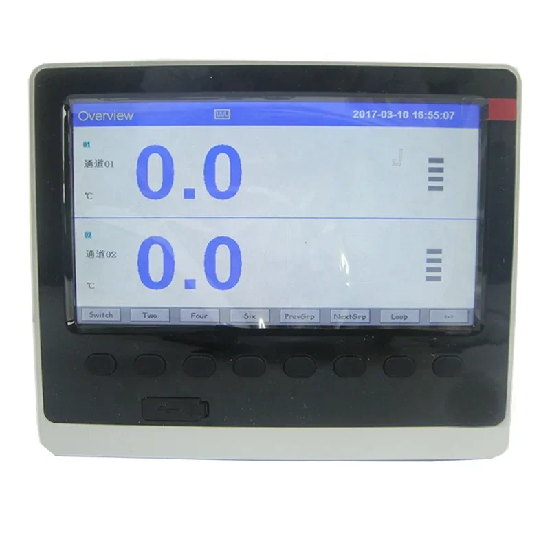 Lcd Data Logger Temperature And Pressure Chart Recorder