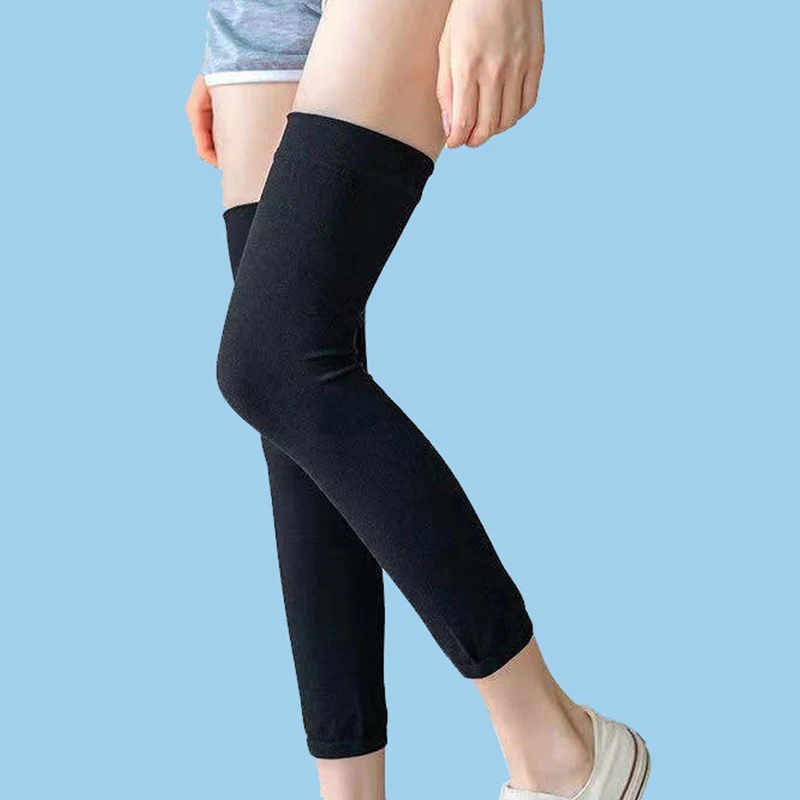 Autumn And Winter Solid Color Knee Socks Thickened Windproof Lolita Knee Warm Sweet Padded Women's Long Leg Socks