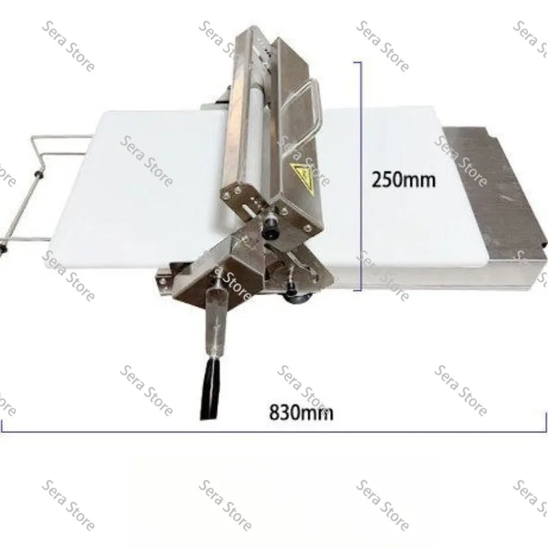 Folding hand crank crispy machine crispy opening machine horn wrapping French egg tart skin forming machine