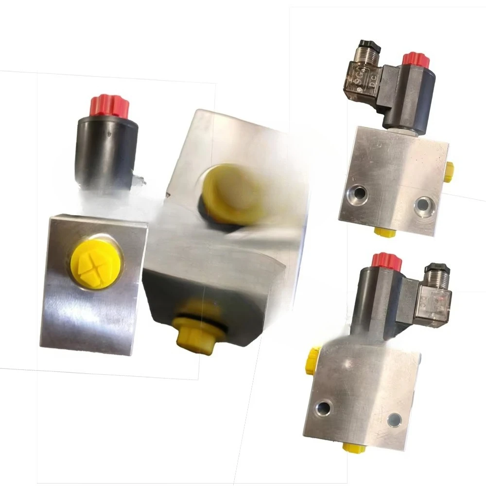 High-pressure Hydraulic Bidirectional Cartridge Valve, Double-position Pilot Operated Spool Valve, Engineering Machinery
