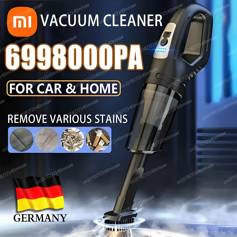 

Xiaomi 6998000Pa Vacuum Cleaner 120W USB Charging Handheld Cordless Vacuum Cleaner Powerful Suction For Auto/Home/Office/Pet