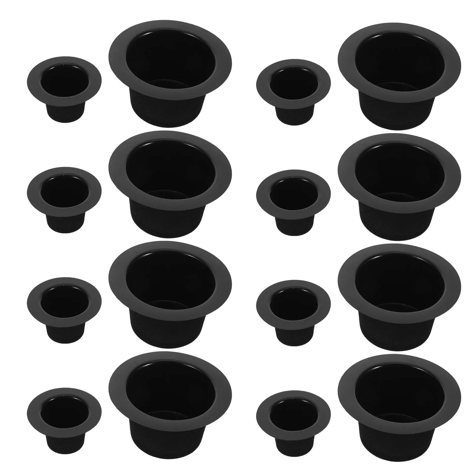 60Pcs Mini Black Hat For Wedding Table Decorations New Years Party Decor Lightweight Snowman Hats Tiny Top