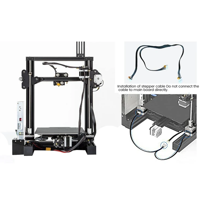 For 3D Printer 3 Dual Z-Axis Upgrade Kit 3D Printer Accessories Kit for 3/ 3 V2/ 3 Pro-A69M