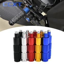 Universal CNC Aluminum M8 Motorcycle Bike ATV Scooter Dirt Bike Footrests Foot Pegs Pedals For Honda Yamaha KTM Kawasaki Suzuki