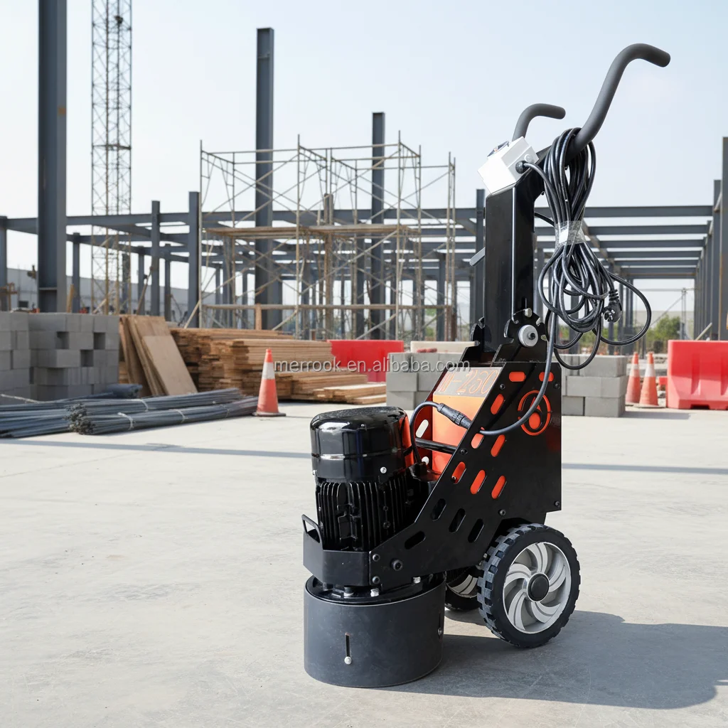 

Factory Selling Hand-Push Manual Concrete Edge Floor Polisher With Gearbox For Grinding And Polishing