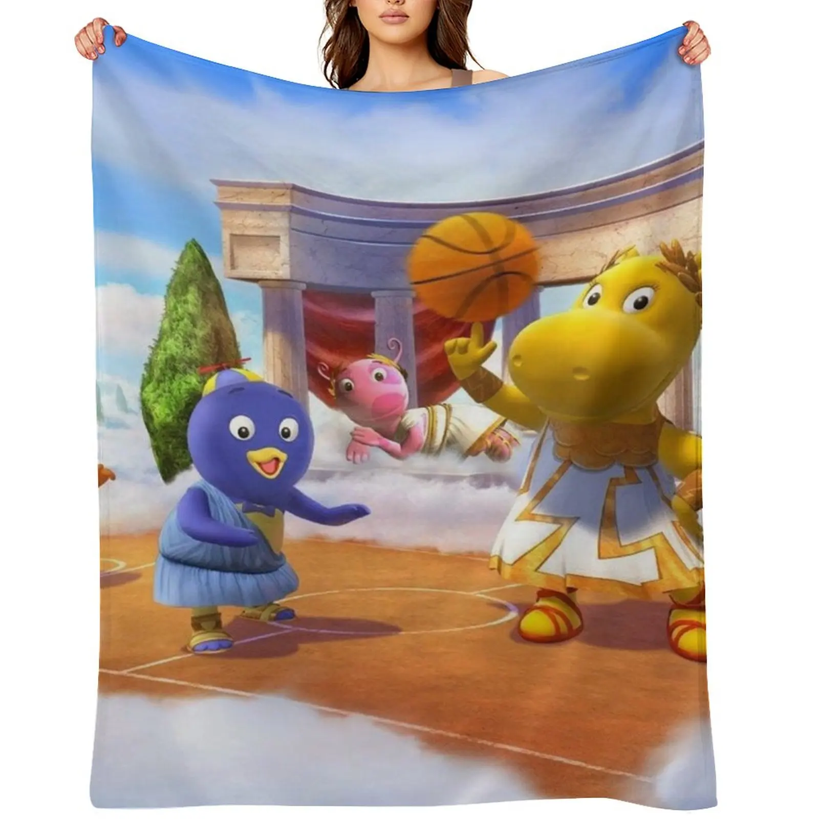 

The Backyardigans Throw Blanket Bed linens blankets ands Soft Big Thermal Blankets