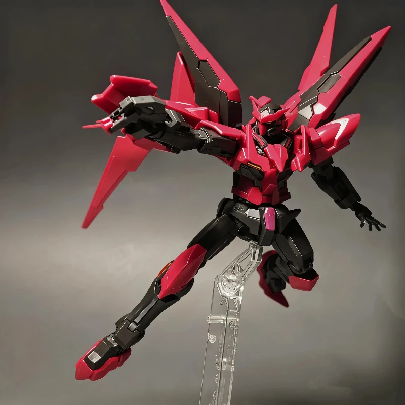 HG 1/144 Bf Exia Dark Matter Kit de figuras de acción modelo de ensamblaje muñeca juguete de Pvc Mecha estatuilla adorno coleccionable niño regalo sorpresa