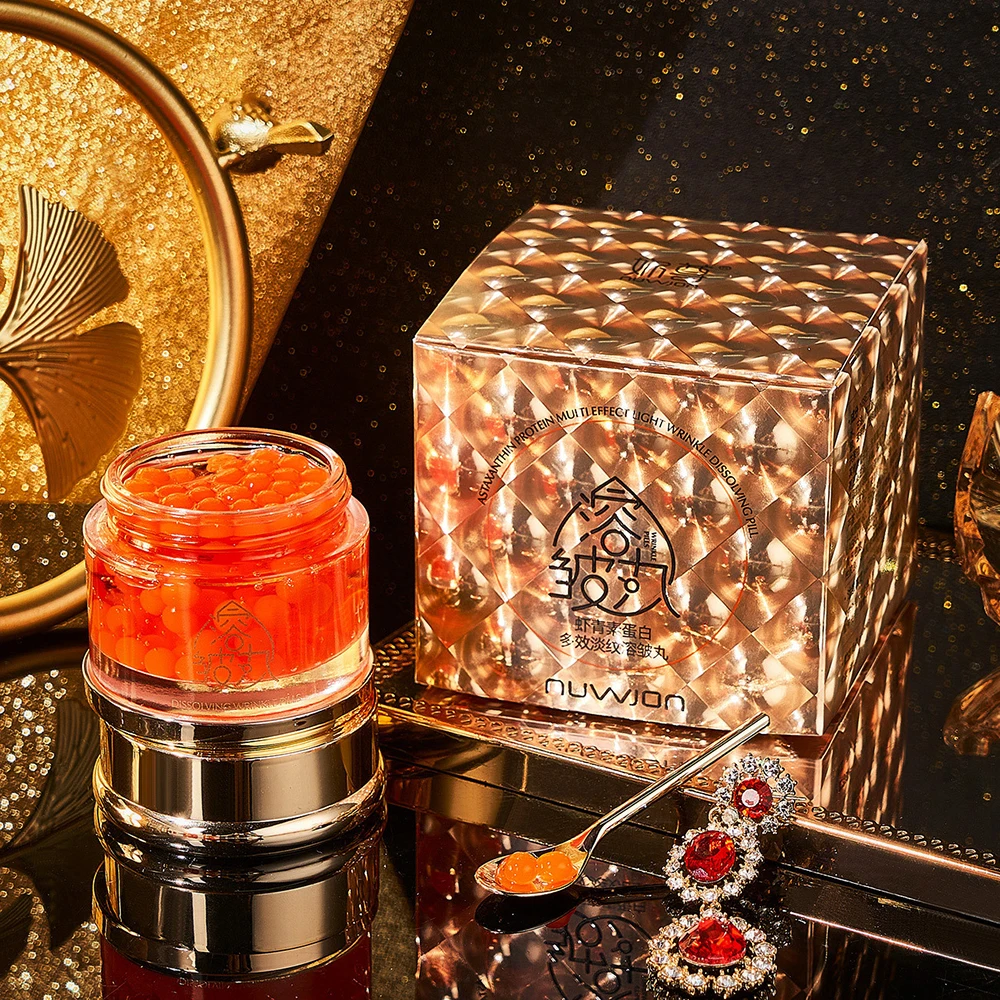 Astaxanthin Protein Multi Effect Light Wrinkle Dissolving Pill Brighten Nourishing Facial Moisturize Face Cream Korea Skincare