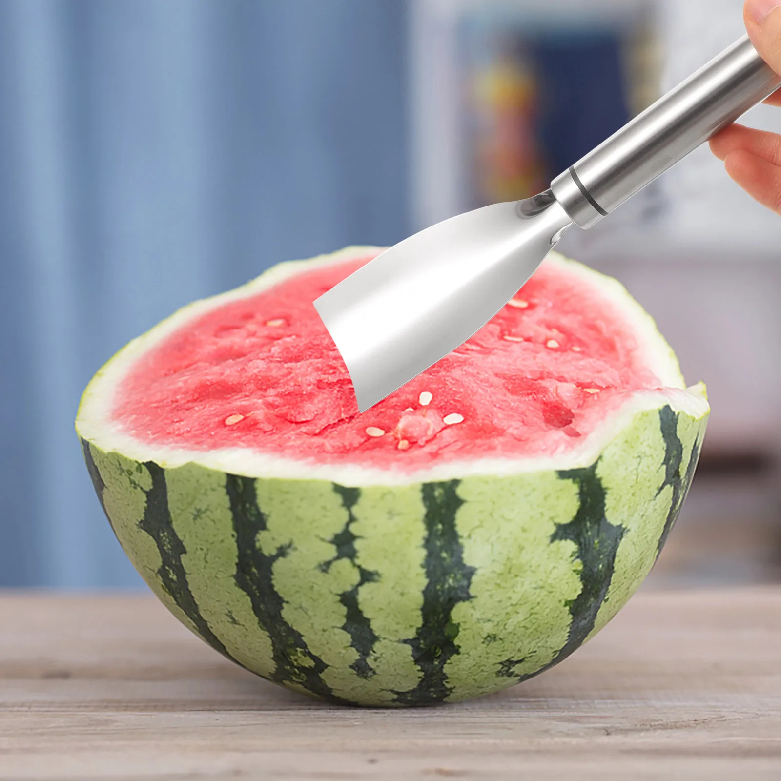 

Carving Knife Stainless Steel Multi Purpose Shaping Cucumber Kitchen Tool Ergonomic Handle Practical Vegetable Fruit Long