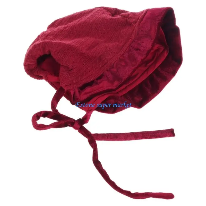 090B Baby Hat Toddler Sun Hats Winter Lace Hat Baby Girl Infant Cotton Bonnet Caps Photography Props Sun Protections Hat