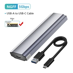 UTHAI M11 M.2 Werkzeugloses Solid-State-SSD-Festplattengehäuse NGFF/5G Dual Protocol Festplattengehäuse Typ C3.1