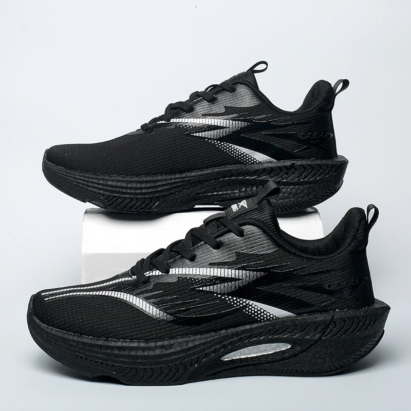 Marathon Men Running Shoes Carbon Board Casual Sneakers Breathable Lightweight Women Athletic Sports Shoes Outdoor Basketball