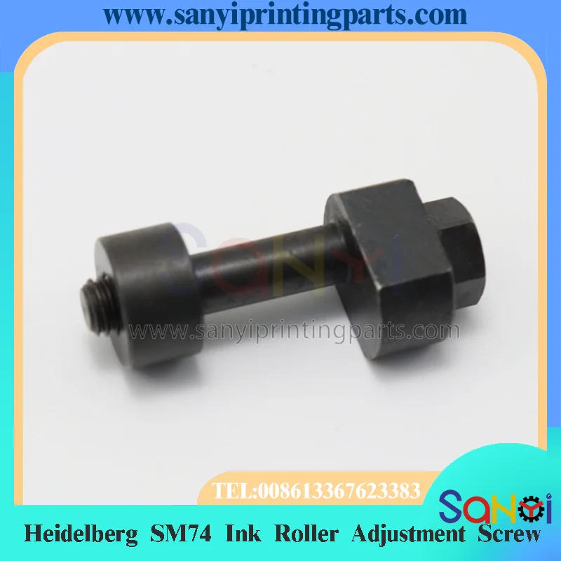2 Piece Heidelberg SM74 Ink Roller Adjustment Screw For Printing Machine Parts
