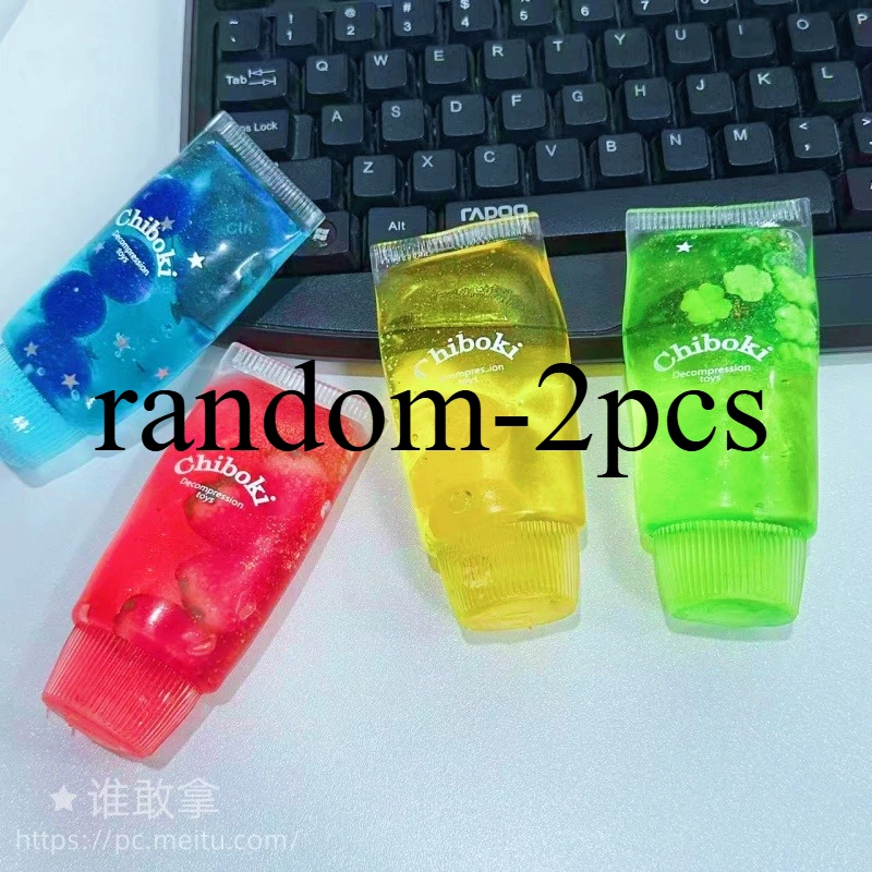 Fruit Filled Maltose Toothpaste Stress Relief Toy Soft Slow Rising Deformable Squeeze Squishy Fidget Sensory Toy