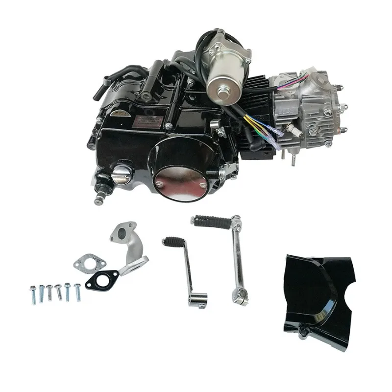 110CC125CC hand clutch 4-speed off-road vehicle, motorcycle engine off-road modification