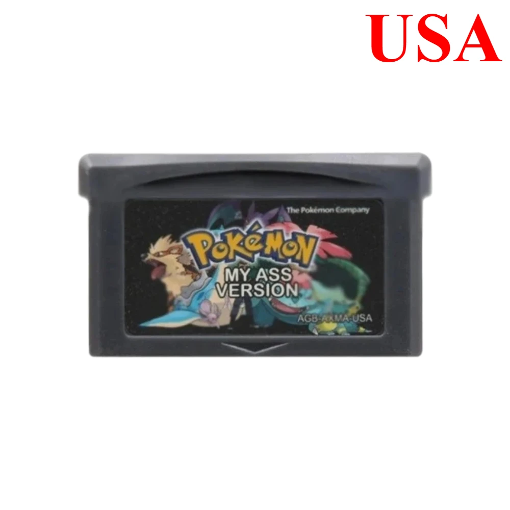 22 verschiedene Pokémon GBA-Spielmodule: FireRed, LeafGreen, Ruby, Sapphire, Emerald, Snakewood, Clover für Game Boy GBA / GBA SP / NDS / NDSL – Detail 23