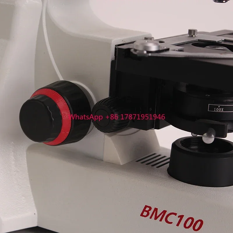 BMC100 professional 5MP digital camera medical laboratory binocular biological microscope with LCD display window