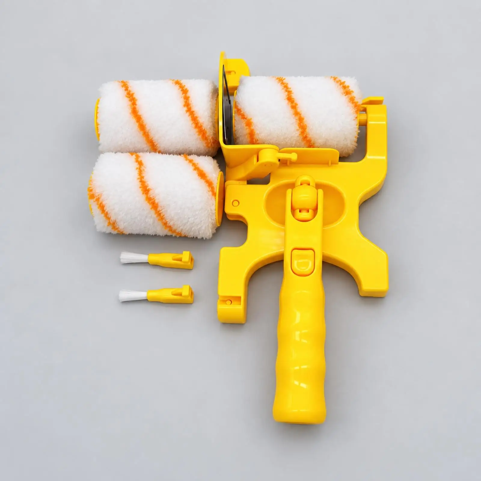 Handheld Paint-Edging Roller Tool Soft-Pile Paint Edger with Roller and Brush Kit No Masking Tape Needed Professional Finish
