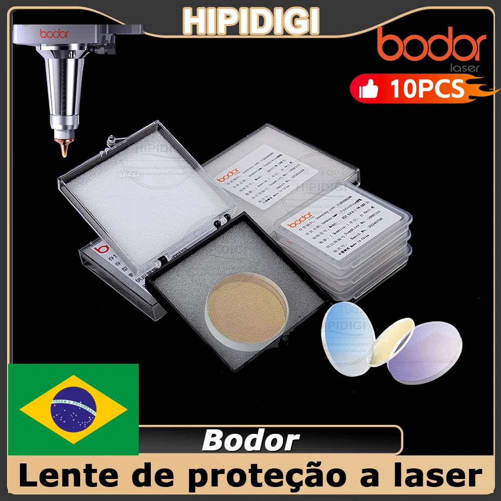Lente de proteção bodor janelas protetoras lente óptica laser original 37x7 24.9x1.5 27.9x4.1 lente para máquina laser bodor