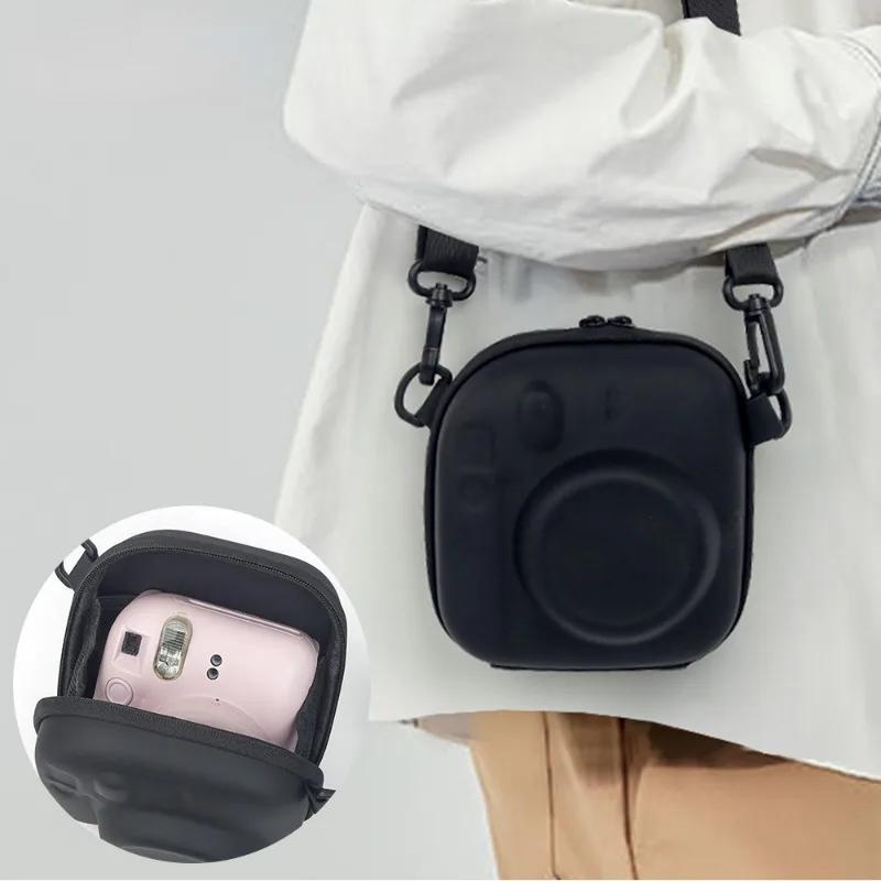 

Hard Case for Instax mini7+/8/9/11/12/40 Camera Storage Protective Carrying Bag with Shoulder Strap