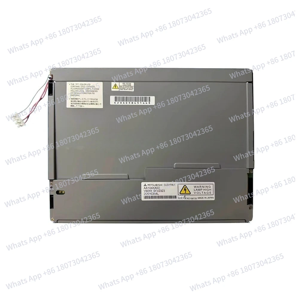 

10,4-дюймовый AA104XA02 1024*768 lvds 20 контактов 400cd/m2 промышленное управление ЖК-панель монитора экран дисплея
