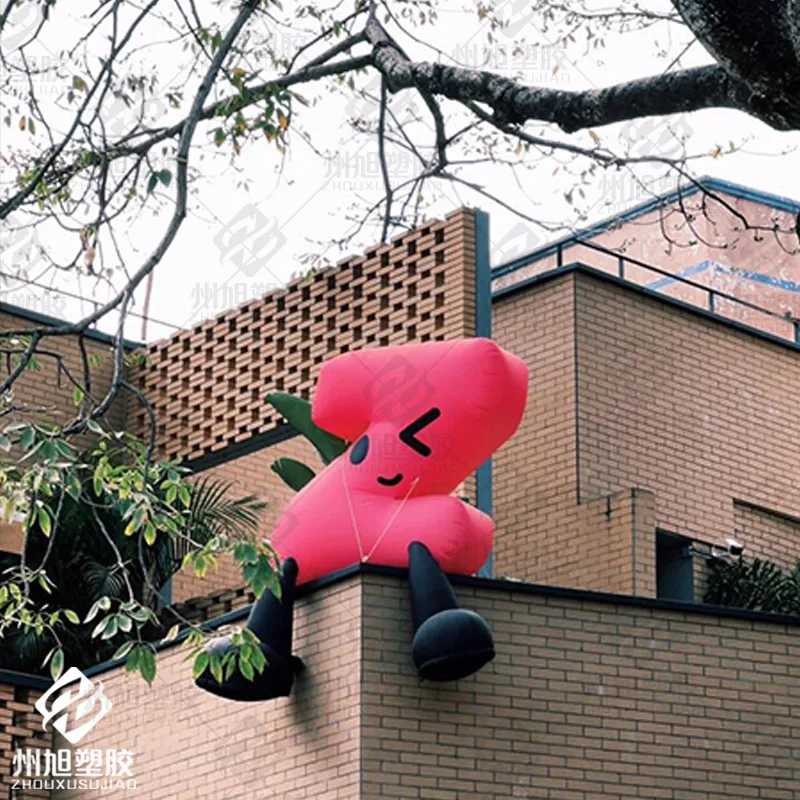 

Inflatable cartoon English alphabet doll air model alphabet roof building decorative props activity advertising