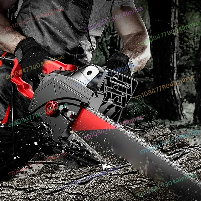 

Powerful 220V Electric Chain Saw Mini Handheld Corded for Wood Cutting Tree Trimming and DIY Home Use