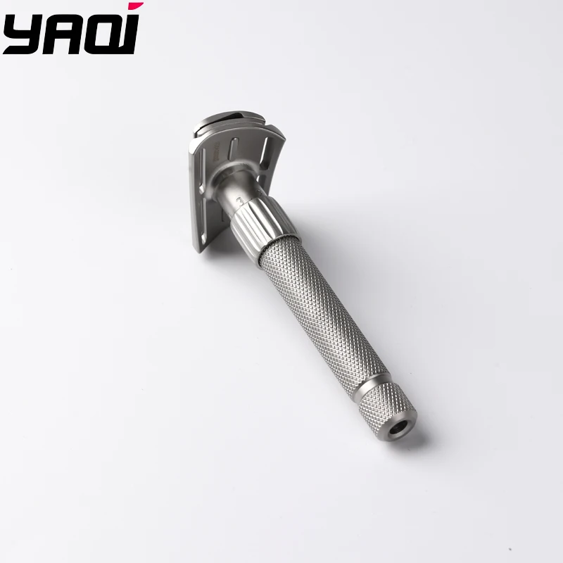 

2026 Yaqi Matte Torqx Stainless Steel Slant Adjustable Safety Razor - Classic Shaving Tool for Precision Grooming