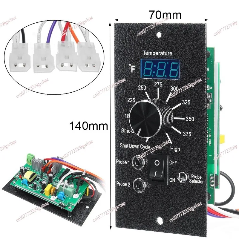 Particle smoke oven temperature controller PID control Embedded RTD temperature measurement
