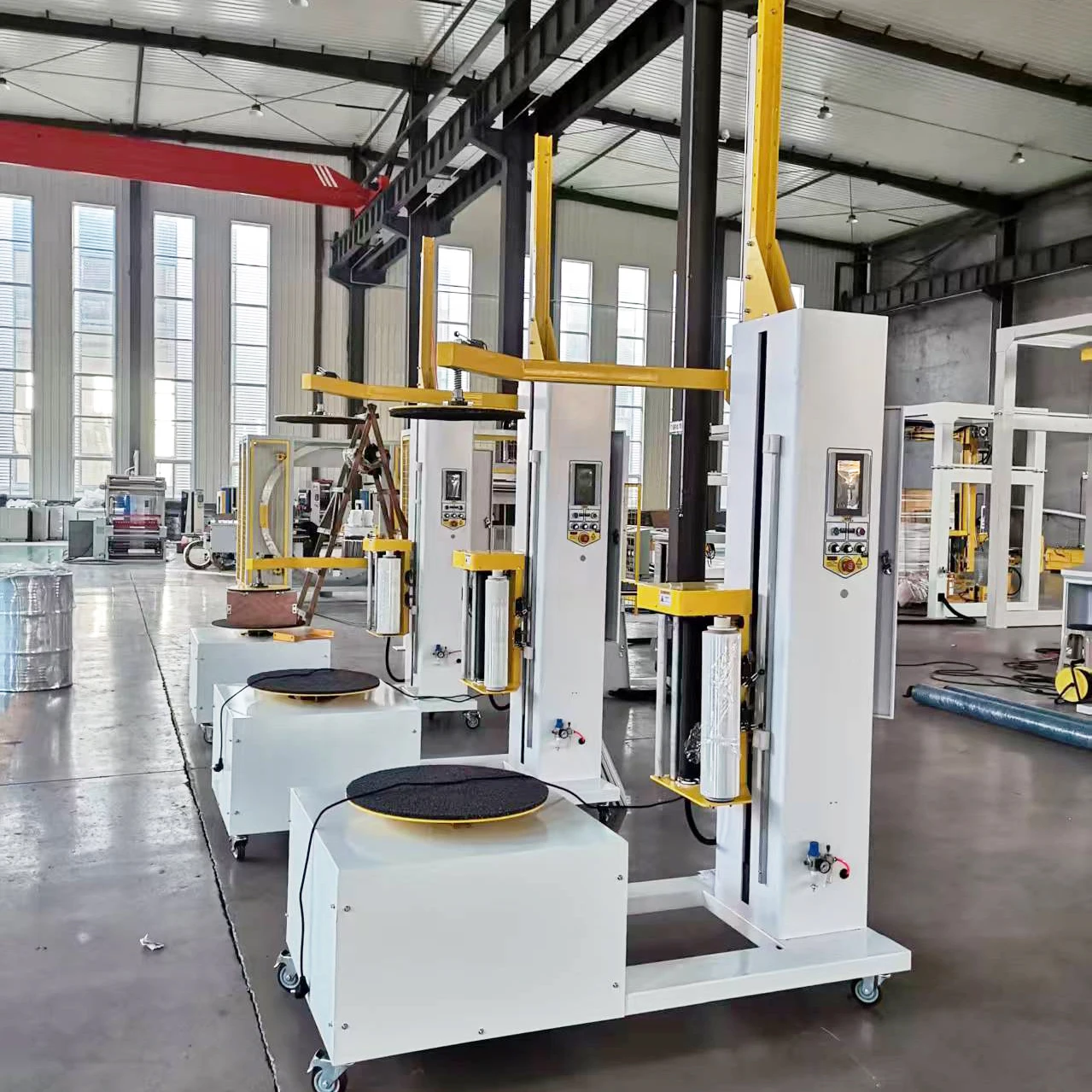 Food and beverage waterproof sealing wood packaging semi-automatic electric tray packaging production line packaging machine
