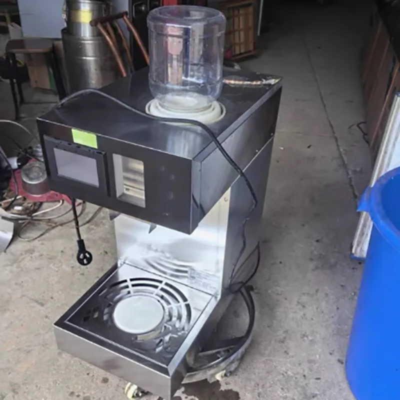 Multi Functional Milk Tea Shop Snowflake Ice Machine Commercial Continuous Ice Crusher
