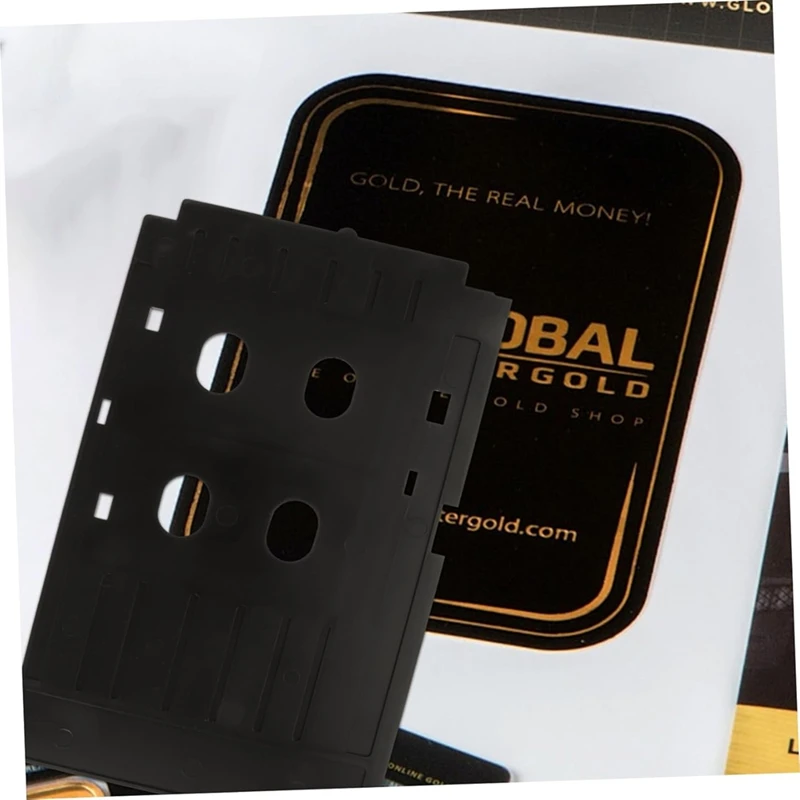 

Лоток для карточного принтера Многоразовый лоток для принтера удостоверений личности Прочный лоток для печати карт для ПВХ-карт для печати удостоверений личности Совместимость-ABLL