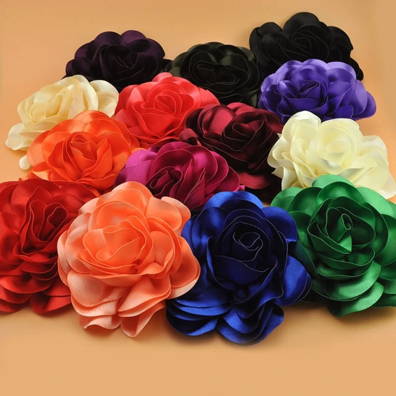 

Big Flower Headwear Catwalk- Stage Performance Hairpin Exaggerated Studio Photography Photo Head Jewelry Hair Accessories