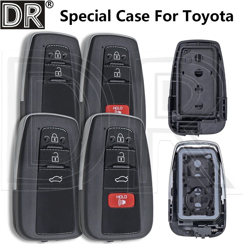 

Отличный сменный чехол для дистанционного ключа автомобиля B2U2K2R для Toyota Corolla Cross Touring Sport 2018-2022