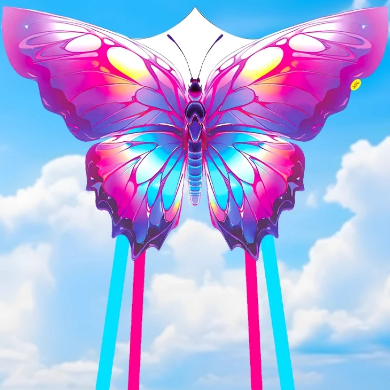 Colorful wing butterfly kite  Weifang kite breeze easy to fly adults special children's high-end kite