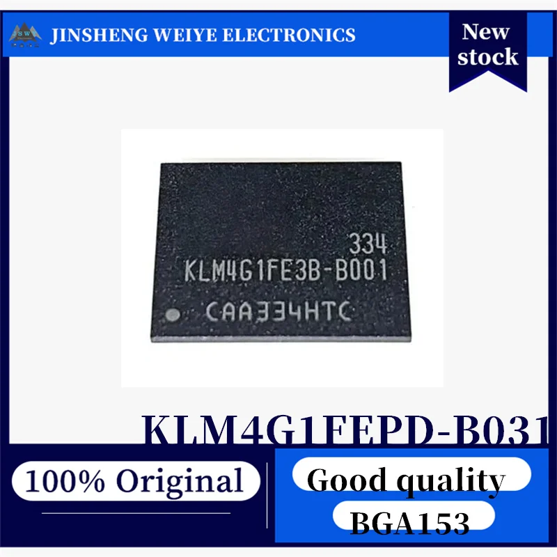 

(5/20 шт.) KLM4G1FEPD-B031 KLM4G1FEPD FBGA153 4 ГБ eMMC 5.0 Встроенная флэш-память, оригинальная, в наличии, чипсет