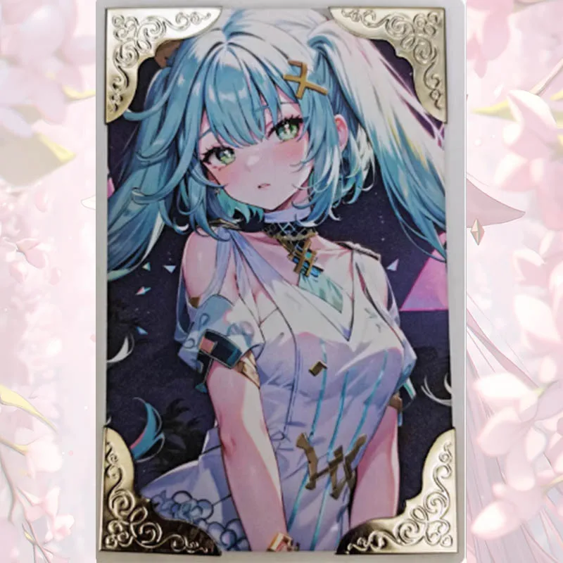 Goddess Story Rose Island ACG card Nilou Raiden Shogun Sangonomiya Kokomi Lumine Noelle boy Toy collection Birthday gifts