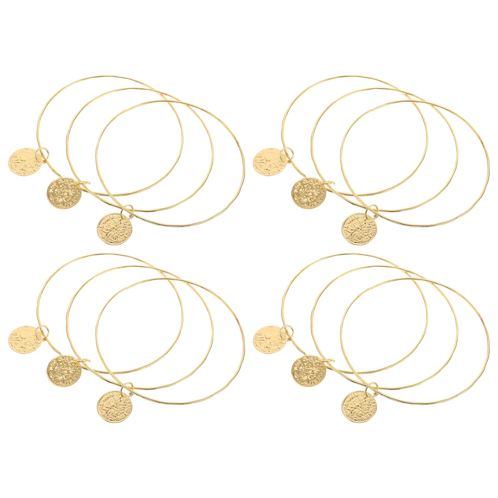 20 pezzi braccialetti di danza del ventre ornamenti da polso fatti a mano per spettacoli teatrali accessori per costumi eleganti gioielli etnici uso quotidiano